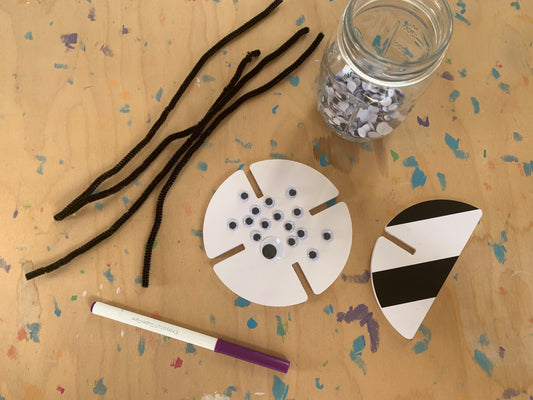 Make a cute spider friend with Follies!