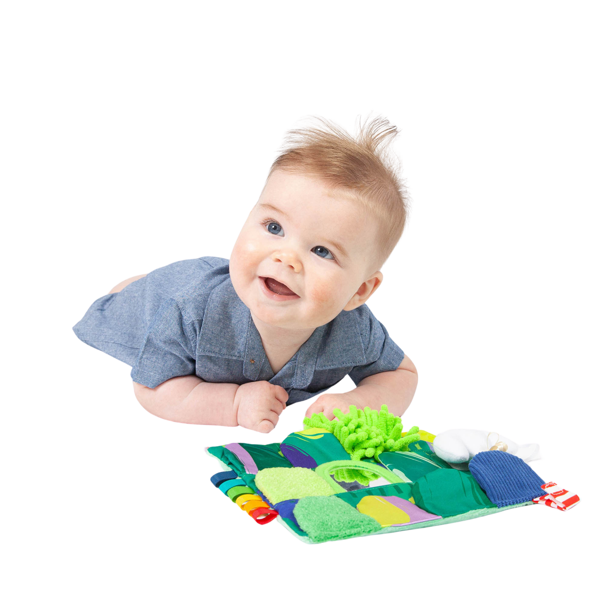 stroller toys baby Follies Sensory Garden Flap Stroller Toy | STEM Toys | Fabric | Infant | Baby