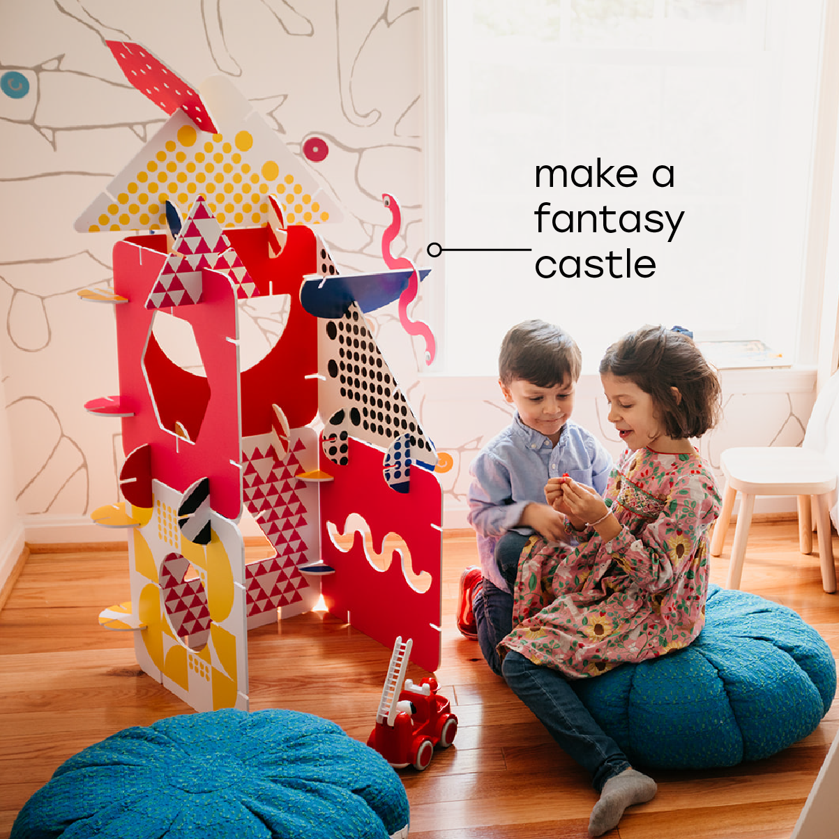 The Canvas Set, Build & Draw — Follies Playsets